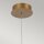 LED Pendelleuchte Metall 21 cm breit H: max. 209,5 cm