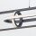 LED Hängelampe Modern B: 107,1 cm Schwarz 3000 K Metall