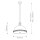 Hängeleuchte Metall rund Ø 41,6 cm H: max. 154,3 cm E27
