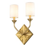 Badezimmerleuchte IP44 B: 45,7 cm 2-flammig E14 CASPAR