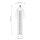 LED Wandlampe Bad Metall Glas IP44 H: 50,5 cm 3000 K Chrom