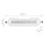 LED Spiegelleuchte Bad 70 cm lang IP44 in Gold 3000 K
