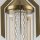 LED Spiegelleuchte Bad 70 cm lang IP44 in Gold 3000 K