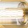 LED Spiegelleuchte Bad 70 cm lang IP44 in Gold 3000 K