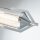 LED Badlampe Chrom 70 cm lang Metal Glas 3000 K IP44