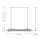 LED Pendelleuchte 122 cm Metall Glas in Gold 3000 K Vintage