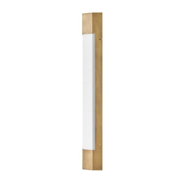 LED Wandleuchte IP44 3000 K 1850 lm Glas Metall Bad