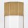 LED Wandleuchte IP44 3000 K 1850 lm Glas Metall Bad