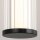 LED Badlampe Schwarz 54 cm IP44 3000 K Metall Glas CORVIN
