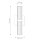 LED Wandleuchte Spiegel IP44 3000 K Glas Metall Schwarz