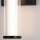 LED Wandleuchte Spiegel IP44 3000 K Glas Metall Schwarz