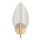 LED Wandleuchte in Messing 37,1 cm hoch warmweiß Modern