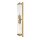 Wandleuchte in Messing Antik 56 cm hoch IP44 2x E27 Bad