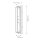 Badezimmerlampe Chrom 56 cm hoch 2x E27 IP44 Vintage
