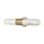 LED Badleuchte Wand IP44 3000 K 61 cm hoch Alabasteroptik