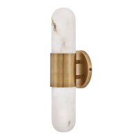 LED Wandleuchte Badezimmer 40,6 cm hoch IP44 3000 K