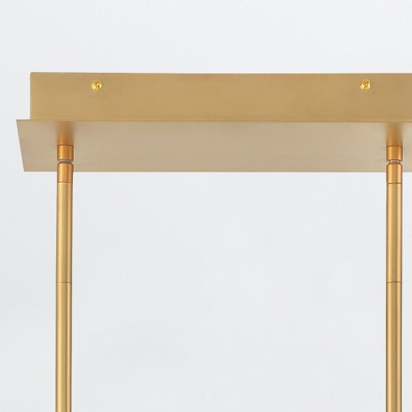 LED Hängeleuchte Modern B: 84 cm in Gold 3000 K ELRIC