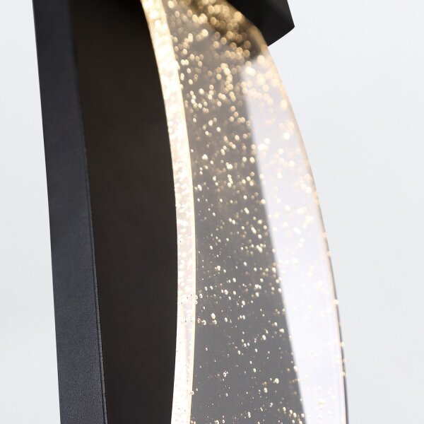 Außenleuchte LED IP44 H: 35,7 cm 3000 K Aluminium Regenglas