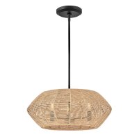 Boho Hängeleuchte Rattan Ø 53,5 cm 3x E14...