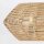 Boho Hängeleuchte Rattan Ø 53,5 cm 3x E14 Modern ESMOND
