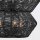 Große Hängelampe Schwarz Ø 71 cm Rattan Metall 10x E14
