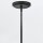 Große Hängelampe Schwarz Ø 71 cm Rattan Metall 10x E14