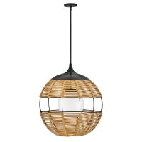Außenlampe rund Ø 61 cm Doppel Kugelschirm...