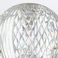 Wandleuchte LED H: 21,9 cm in Messing 3000 K warmweiß