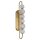 Wandlampe LED groß H: 74,6 cm in Messing 3000K warmweiß