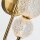 Wandlampe LED groß H: 74,6 cm in Messing 3000K warmweiß