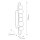 Wandlampe LED groß H: 74,6 cm in Messing 3000K warmweiß