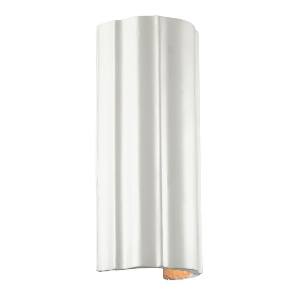 Wandlampe innen Up Down H: 33 cm Metall Weiß Antik E14