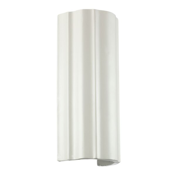 Wandlampe innen Up Down H: 33 cm Metall Weiß Antik E14