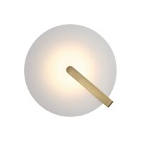 LED Deckenlampe rund Ø 31 cm 3000 K 520 lm Metall...