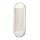Wandleuchte LED H: 42,2 cm Metall Glas in Nickel poliert