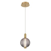 LED Pendelleuchte Kugelschirm Ø 15,2 cm schmal...