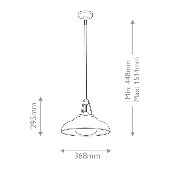 Pendelleuchte Metall Glas D: 36,8 cm Industrial E27 in Messing