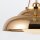 Pendelleuchte Metall Glas D: 36,8 cm Industrial E27 in Messing