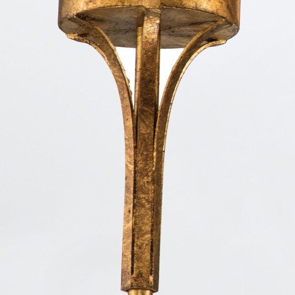 Kronleuchter Modern Ø 50,8 cm 3-armig E14 in Blattgold