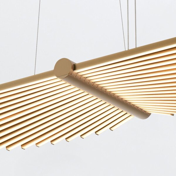 Pendelleuchte LED Modern B: 105 cm Metall verstellbar