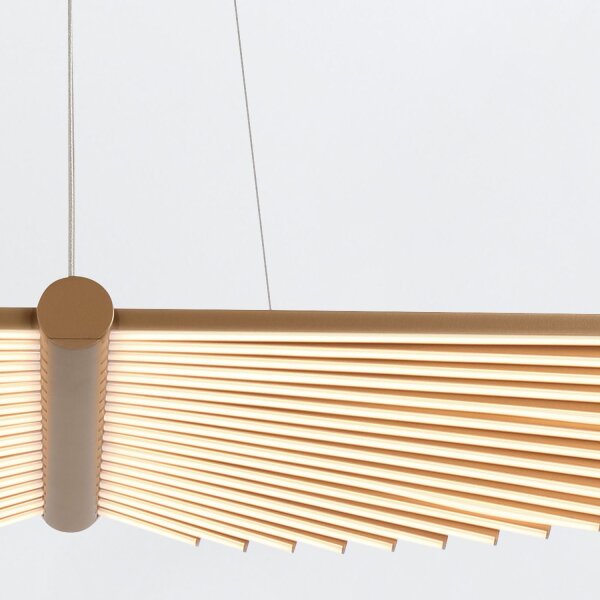 Pendelleuchte LED Modern B: 105 cm Metall verstellbar