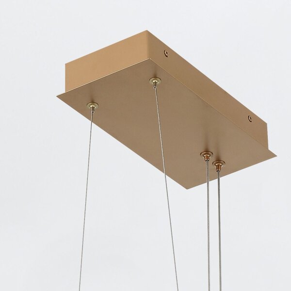 Pendelleuchte LED Modern B: 105 cm Metall verstellbar