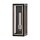 Außenlampe Wand 38,1 cm hoch IP44 E27 Aluminium Glas eckig