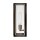 Außenlampe Wand 38,1 cm hoch IP44 E27 Aluminium Glas eckig