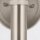 Wandlampe Bad 24,8 cm hoch IP44 Metall in Nickel 2x E27