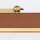 Bilderlampe LED B: 80 cm groß in Messing Antik Cognac