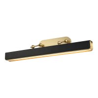 LED Bilderleuchte groß B: 80 cm Metall Kunstleder...