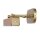 Bilderlampe LED Metall Kunstleder 50,2 cm breit 2700K warm