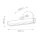 LED Bilderlampe Schwarz Messing antik B: 30,5 cm klein