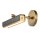 LED Bilderlampe Schwarz Messing antik B: 30,5 cm klein